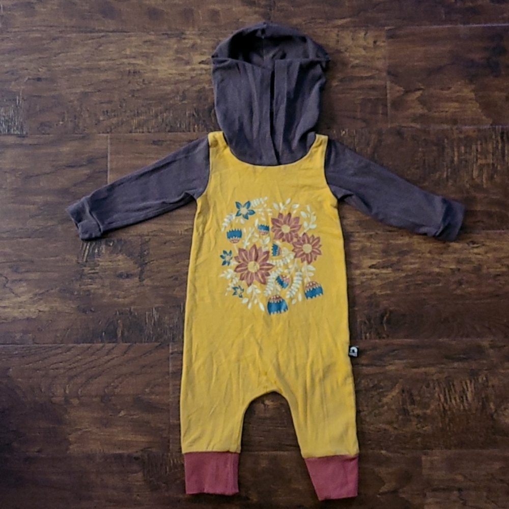 Rags to Raches Size 3-6 mo Baby Girl Romper Long Sleeved Long Pant